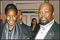 Ms. Ayaan Hirsi Ali - CORE MLK 2007 "International Sisterhood Award" (left) with Roy Innis - National Chairman CORE;